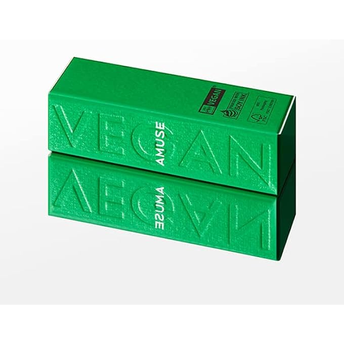 Amuse VEGAN GREEN LIP BALM, , GENUINE PRODUCT, KOREAN COSMETIC, SKINCARE, LIP BALM, VEGAN (02 ROSE) - Image 4